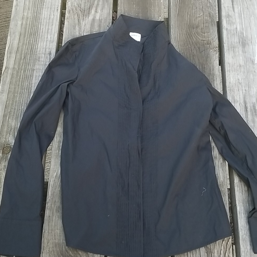 BLACK ARMANI COLLEZIONI SHIRT